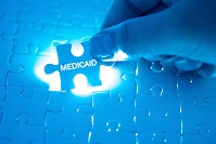 photo of puzzle piece labeled Medicaid